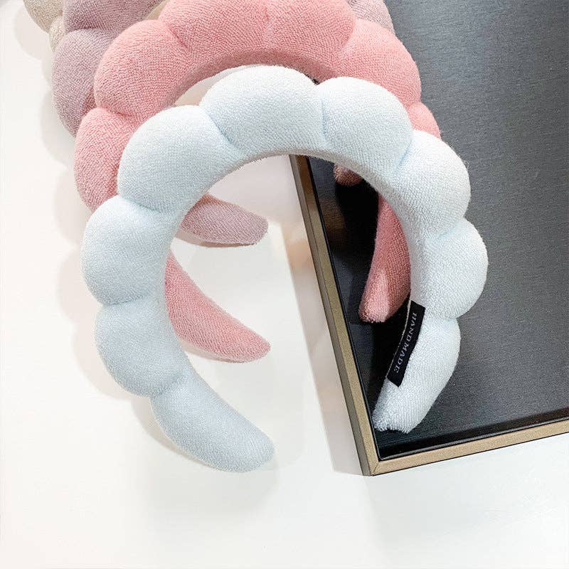 Towel Velvet Cloud Twist Hairband DPJH9